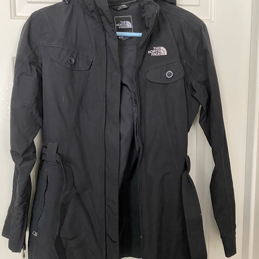 The North Face rain jacket